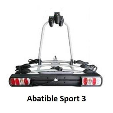 Comprar Sport 3. Portabicicletas Abatible para Bola de Enganche valido para 3 Bicicletas en Sistema de Railes modelo Sport 3. Le