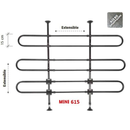 Comprar Separador de Carga Metálico MINI615 Extensible online