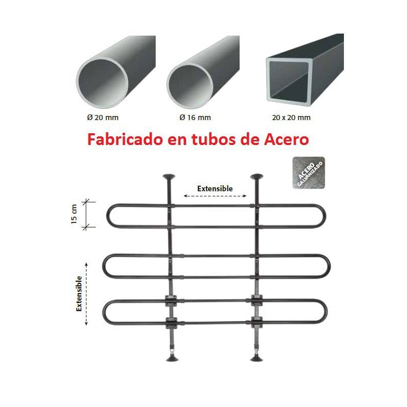 Comprar Separador de Carga Metálico MINI615 Extensible online