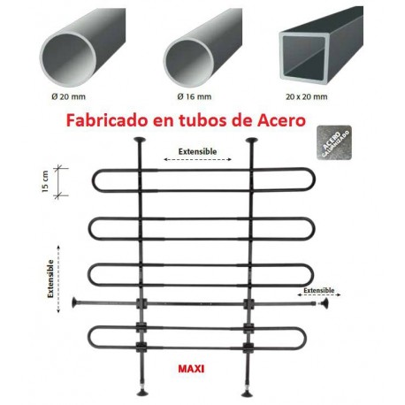 Separador de Carga Metálico para IVECO DAILY (V), de 2011 a 2014. Ref. MAXI616.