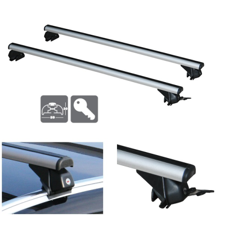 Comprar Juego de 2 Barras Aluminio RAILING Kia SORENTO (2014-2020)