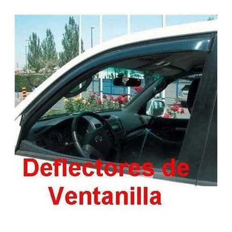 Deflectores de Ventanilla para Ford TRANSIT (VII), de 2014 a 2024. ADHESIVO EXTERIOR.