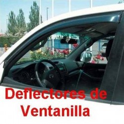 Deflectores de Ventanilla para Toyota AURIS (I), 5 Puertas, de 2006 a 2012. ADHESIVO EXTERIOR.