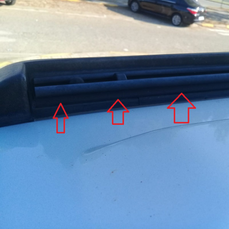 Comprar Juego 2 Barras ALU Dodge NITRO Con Rail Metalico