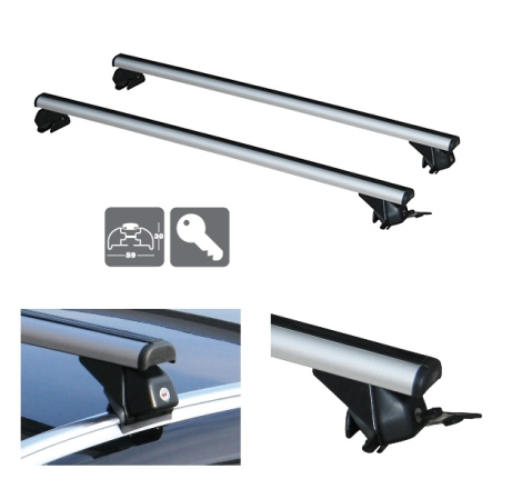 Comprar Juego de 2 Barras Aluminio RAILING Audi Q8 (2018-2026)
