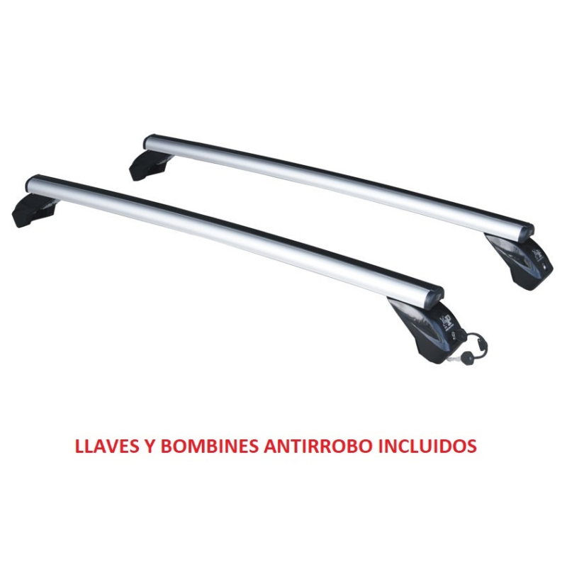 Comprar Juego de 2 Barras de Techo Hyundai ix35 CON RAILING online