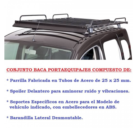 Comprar Portaequipajes para Caja de Mercedes CITAN (I) L1H1 online