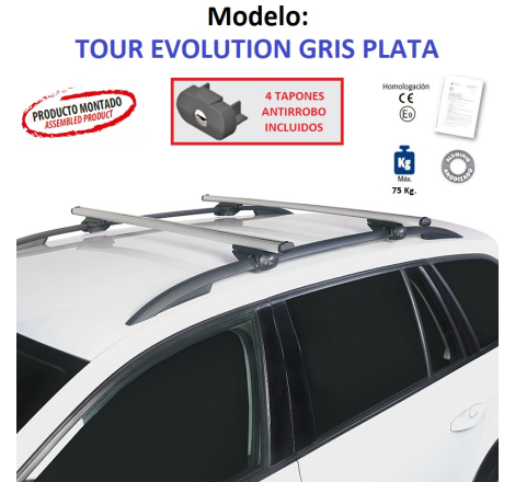 Comprar Barras de Techo para BMW SERIE 3 TOURING (E46)