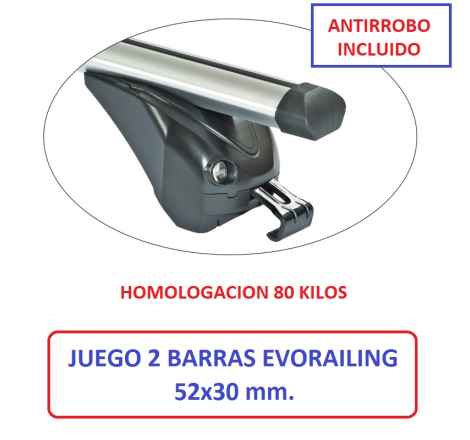 Comprar Barras de Techo para BMW SERIE 2 (F46) GRAN TOURER online