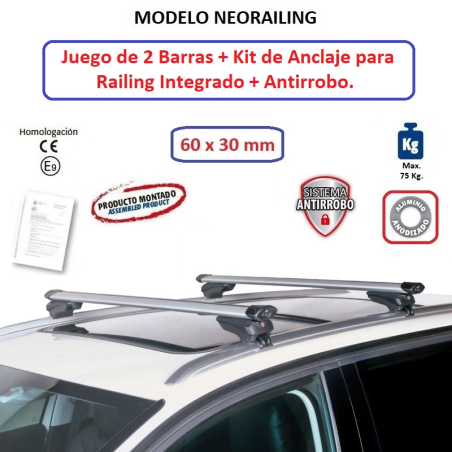 Comprar Barras de Techo para Ford FIESTA ACTIVE (VII) online