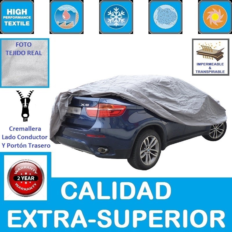 Funda exterior transpirable de Jeep CHEROKEE (V) (KL) de 2013 a 2023