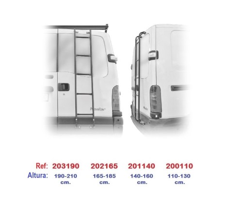 Comprar Escalera para Citroen JUMPY (II) de 2007 a 2016.
