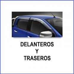 Deflectores de Ventanilla para Toyota COROLLA (E210), de 2019 a 2025. DELANTEROS Y TRASEROS. ADHESIVO EXTERIOR.