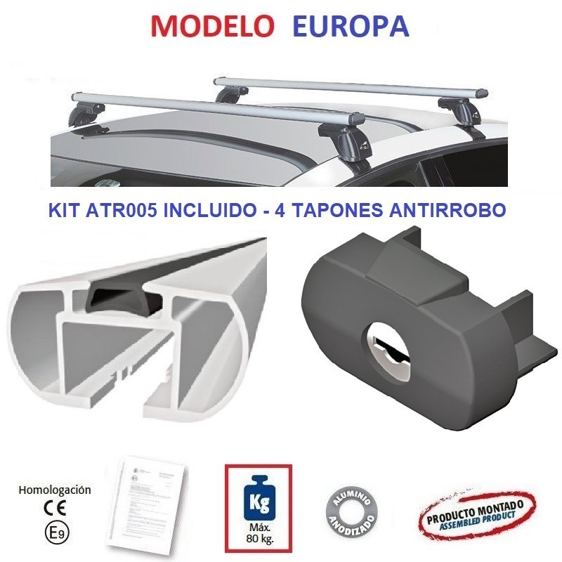 Comprar Juego de 2 Barras EUROPA para ALFA ROMEO GIULIETTA online