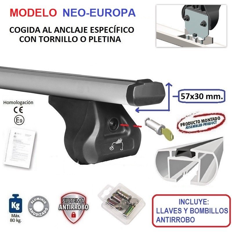 Comprar Barras de Techo para Fiat DOBLO (I) online