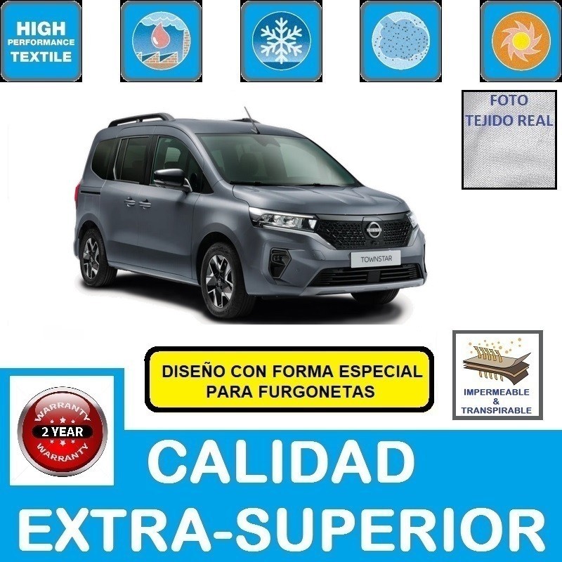 Comprar Funda Exterior de Coche para NISSAN TOWNSTAR Corta L1H1 online