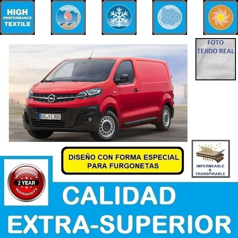 Comprar Funda Exterior de Coche OPEL VIVARO (C) L1H1 (XS) online