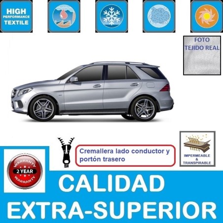 Funda exterior transpirable de Mercedes GLE (W166) de 2015 a 2019