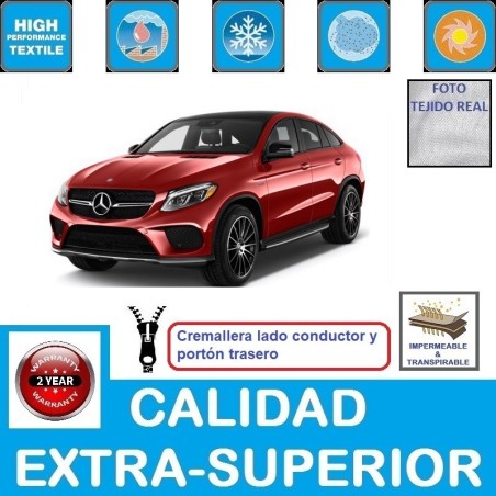 Funda exterior transpirable de Mercedes GLE Coupe de 2015 a 2020
