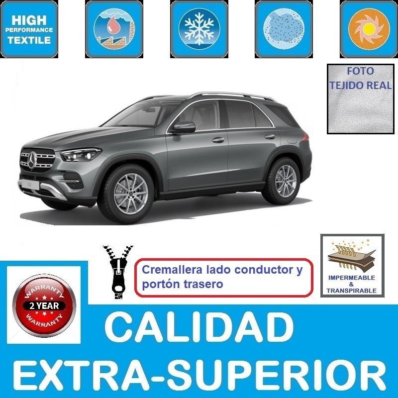 Funda exterior transpirable de Mercedes GLE (V167) de 2019 a 2026