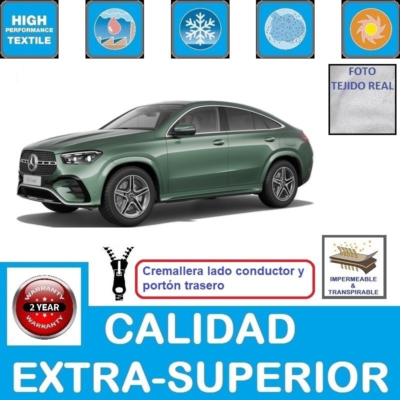 Funda exterior transpirable de Mercedes GLE Coupe de 2020 a 2027
