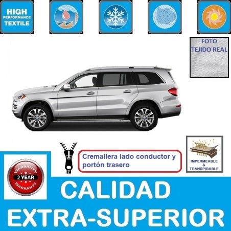 Funda exterior transpirable de Mercedes GL (X166) de 2012 a 2016