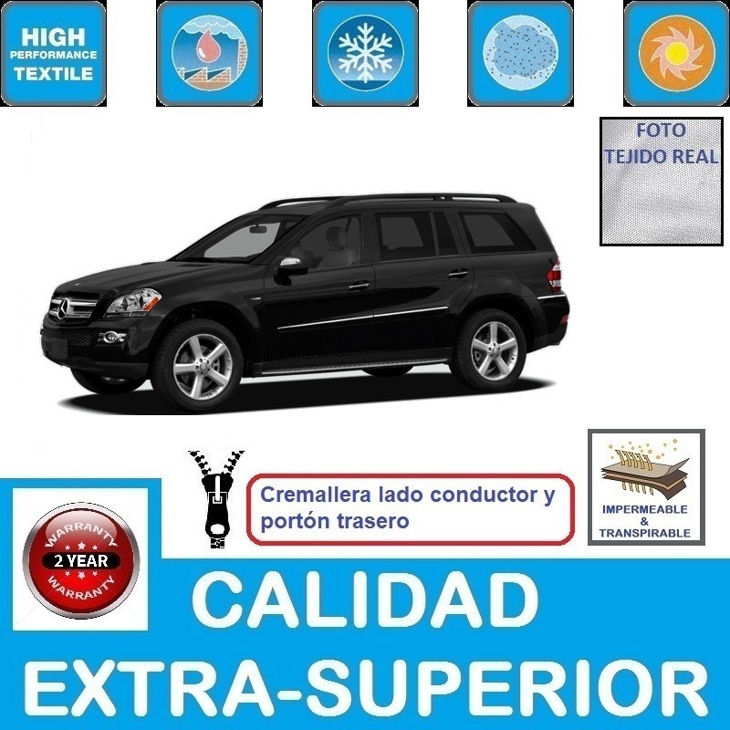 Funda exterior transpirable de Mercedes GL (X164) de 2006 a 2012