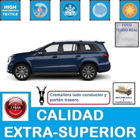 Funda exterior transpirable de Mercedes GLS (X166) de 2016 a 2020
