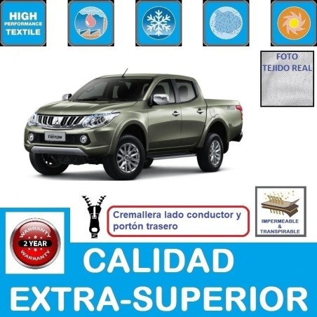 Funda exterior transpirable de Mitsubishi L200 (V) de 2015 a 2023