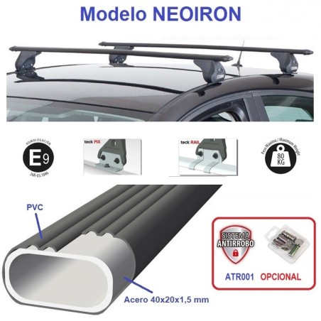 Juego de Barras NEOIRON para BMW SERIE 1 (E87) 5P. de 2004-2011.