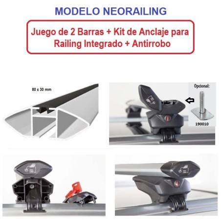 Comprar Barras de Techo para Toyota AURIS (II) TOURING de 2012-2019