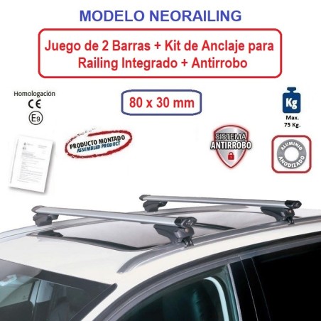 Comprar Barras de Techo para Volvo XC60 (I) de 2008 a 2017
