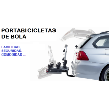 Portabicicletas para Bola de Remolque