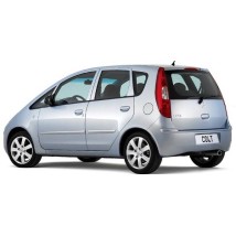 Barras portaequipajes para Mitsubishi COLT (Z30) de 2004 a 2012