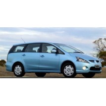 Barras portaequipajes para Mitsubishi GRANDIS de 2003 a 2011