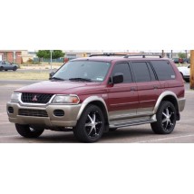 Barras portaequipajes para Mitsubishi MONTERO SPORT (I) de 1998 a 2008