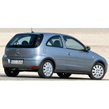 Barras portaequipajes para Opel CORSA (C) de 2000 a 2006