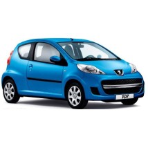 Barras portaequipajes para Peugeot 107 de 2005 a 2014