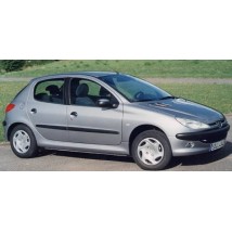 Barras portaequipajes para Peugeot 206 de 1998 a 2012
