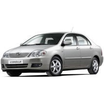 Barras portaequipajes para Toyota COROLLA SEDAN (E14) de 2007 a 2013