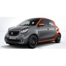 Deflectores de Ventanilla para Smart FORFOUR (II) de 2014 a 2021