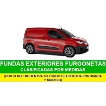 FUNDAS EXTERIORES PARA FURGONETAS (Clasificadas por Medidas)