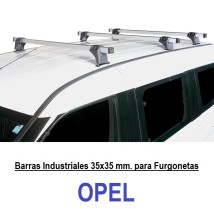 Barras Portaequipajes Tipo Industrial OPEL